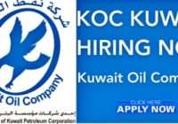 Kuwait Oil Company Jobs & Vacancies 2023.