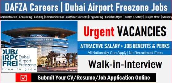 DAFZA Dubai Jobs & Careers 2023