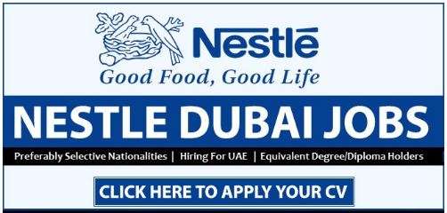 Job In Dubai For Fresher