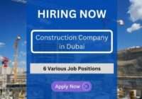 Construction Company Jobs In Dubai