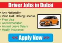 Driver Job Vacancy In UAE 2023
