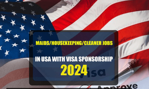 Maids and Housekeeping Cleaners USA Visa Sponsorship Jobs