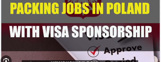 Packing Operator Jobs in Poland with Visa Sponsorship