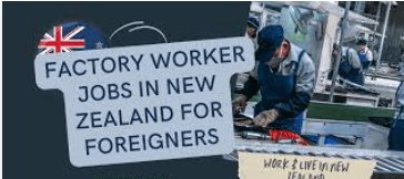 Factory Worker Jobs in New Zealand for Foreigners 2024
